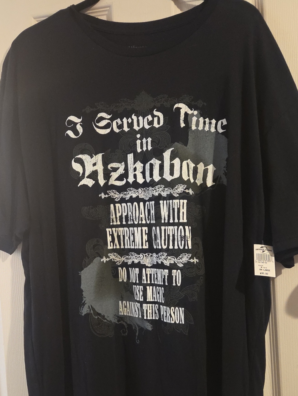 Black 'I Served Time in Azkaban' Graphic Tee